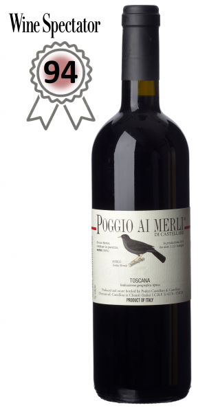 Castellare di Castellina, "Poggio ai Merli" Merlot 2015 IGT, Toskana