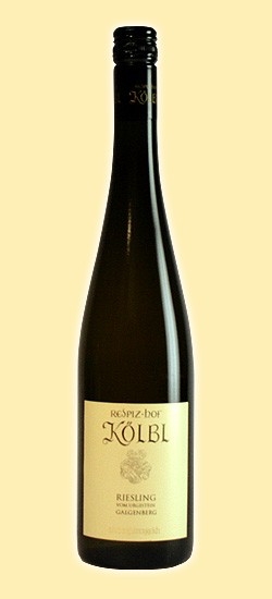 Kölbl, Respizhof, Riesling vom Urgestein Galgenberg 2015, Weinviertel