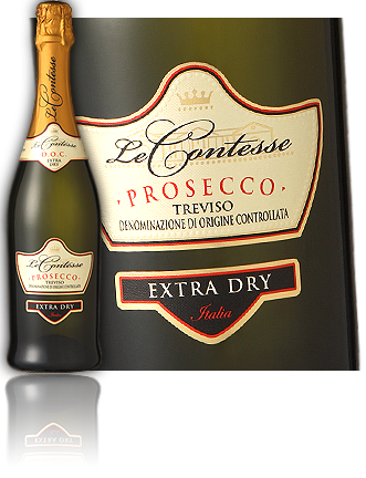 Le Contesse, Prosecco Spumante DOC Treviso Extra Dry