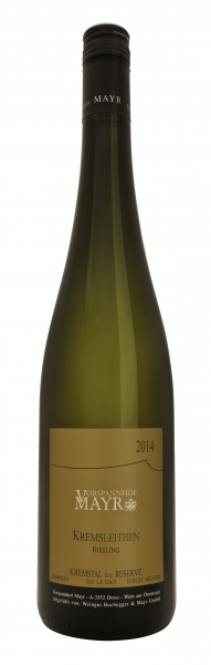 Vorspannhof Mayr, Riesling Kremsleithen 2015, Kremstal