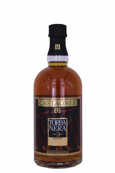 Castagner, Veneto - Grappa Torba Nera 40 % 0,7 l