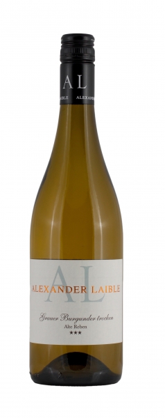 Alexander Laible, Weißer Burgunder tr. Alte Reben 2020 ***, Baden