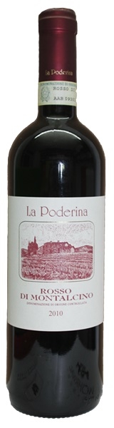 La Poderina, Rosso di Montalcino DOC 2010, Toskana