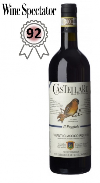 Castellare di Castellina, Chianti Classico Riserva Il Poggiale 2017, Toskana